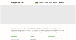 Desktop Screenshot of counterpointmutualfunds.com